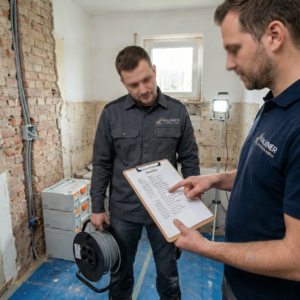 Badsanierung Stuttgart – Komplettbad mit Fliesen und Sanitärinstallation durch Falkner Sanierung & Ausbau