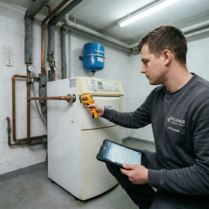 Heizungstausch Stuttgart – Einbau einer Wärmepumpe mit BAFA-Förderung durch Falkner Sanierung & Ausbau