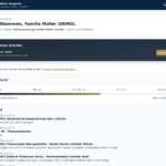 Kunden-Dashboard im Bauportal mit Projektstand, Timeline und Next-Best-Action